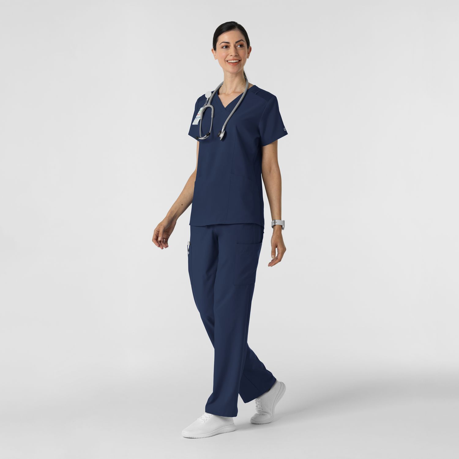 Pantalone donna 5145 cargo navy blue
