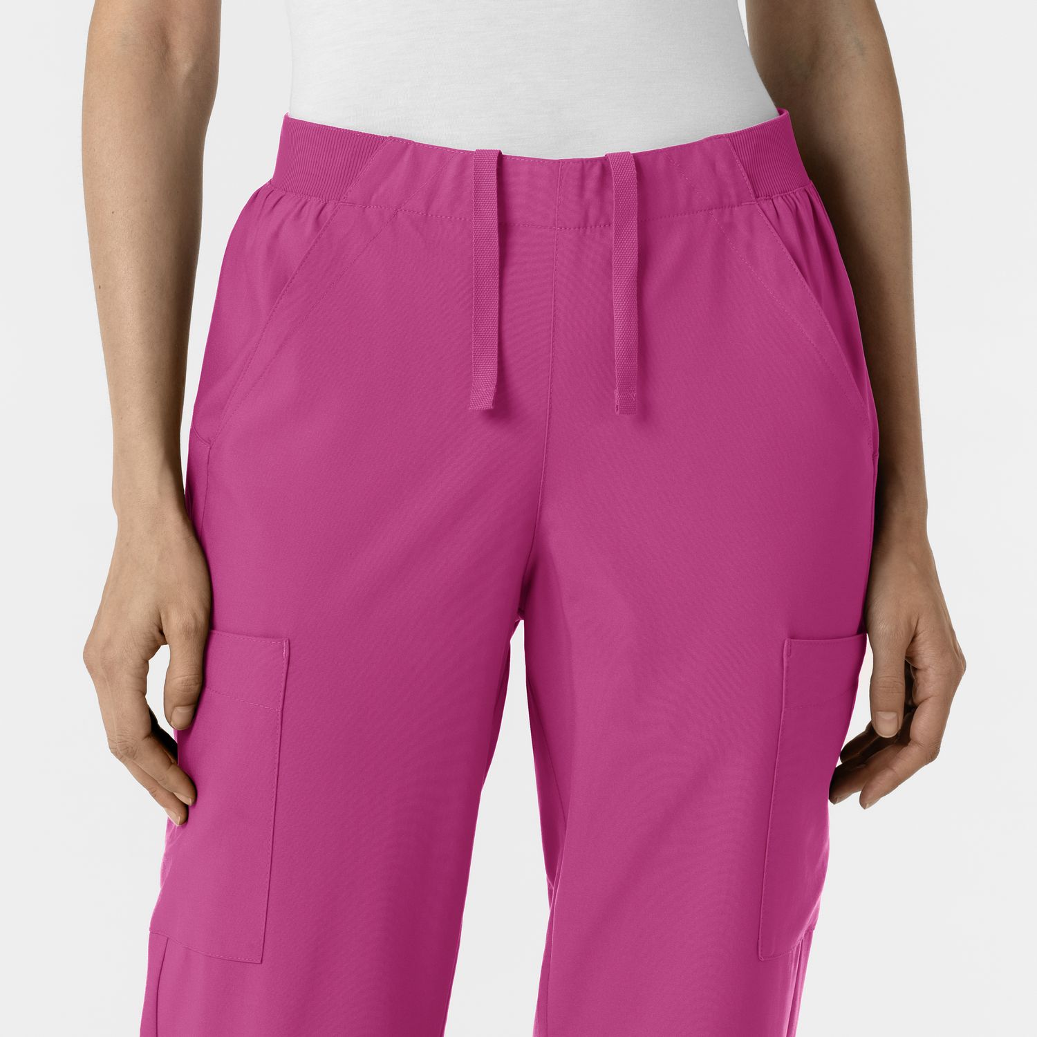Pantalone donna 5145 cargo raspberry