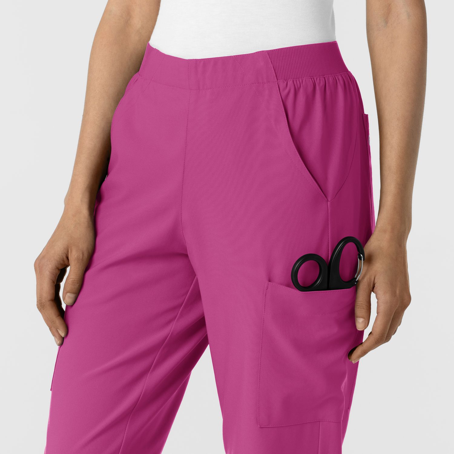 Pantalone donna 5145 cargo raspberry