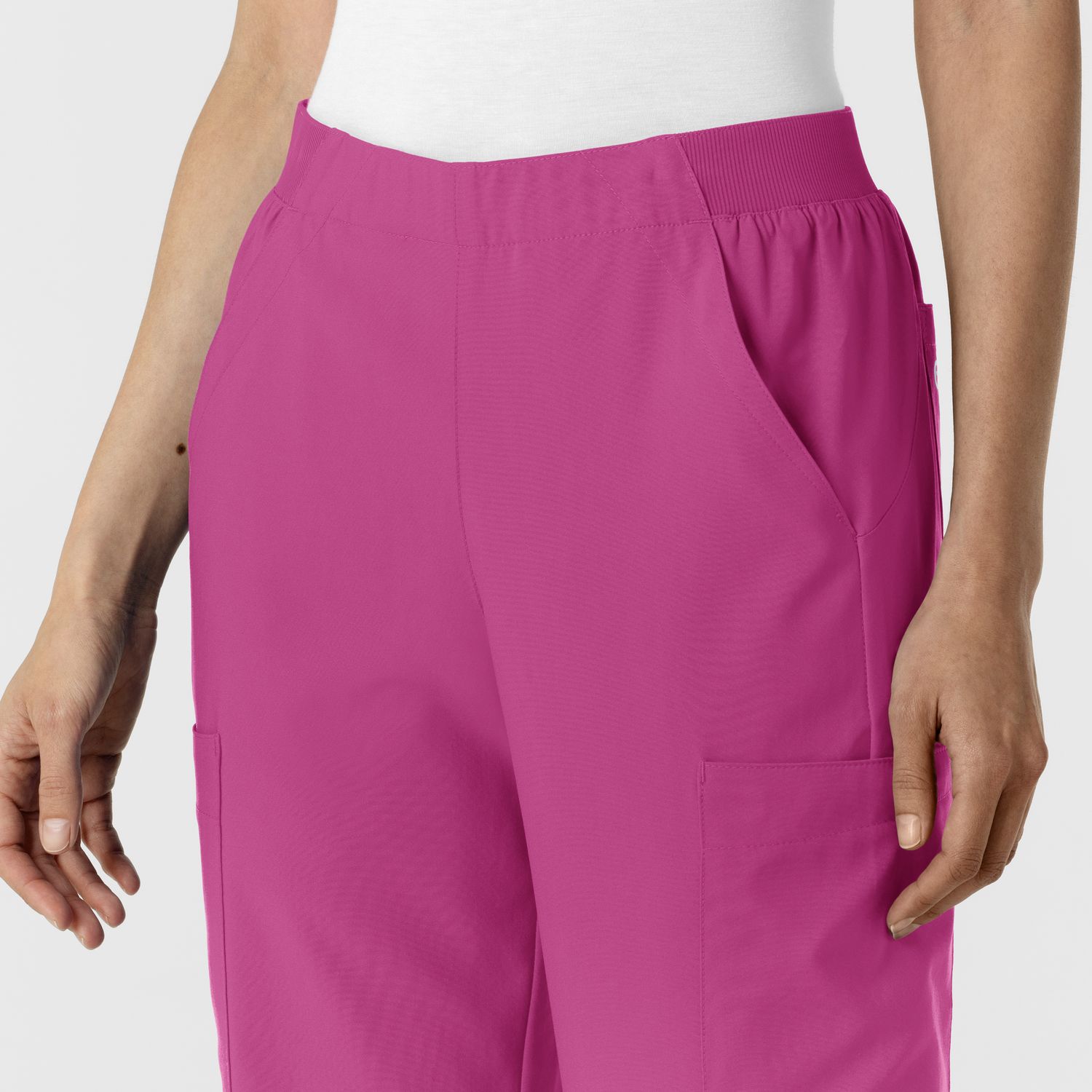 Pantalone donna 5145 cargo raspberry