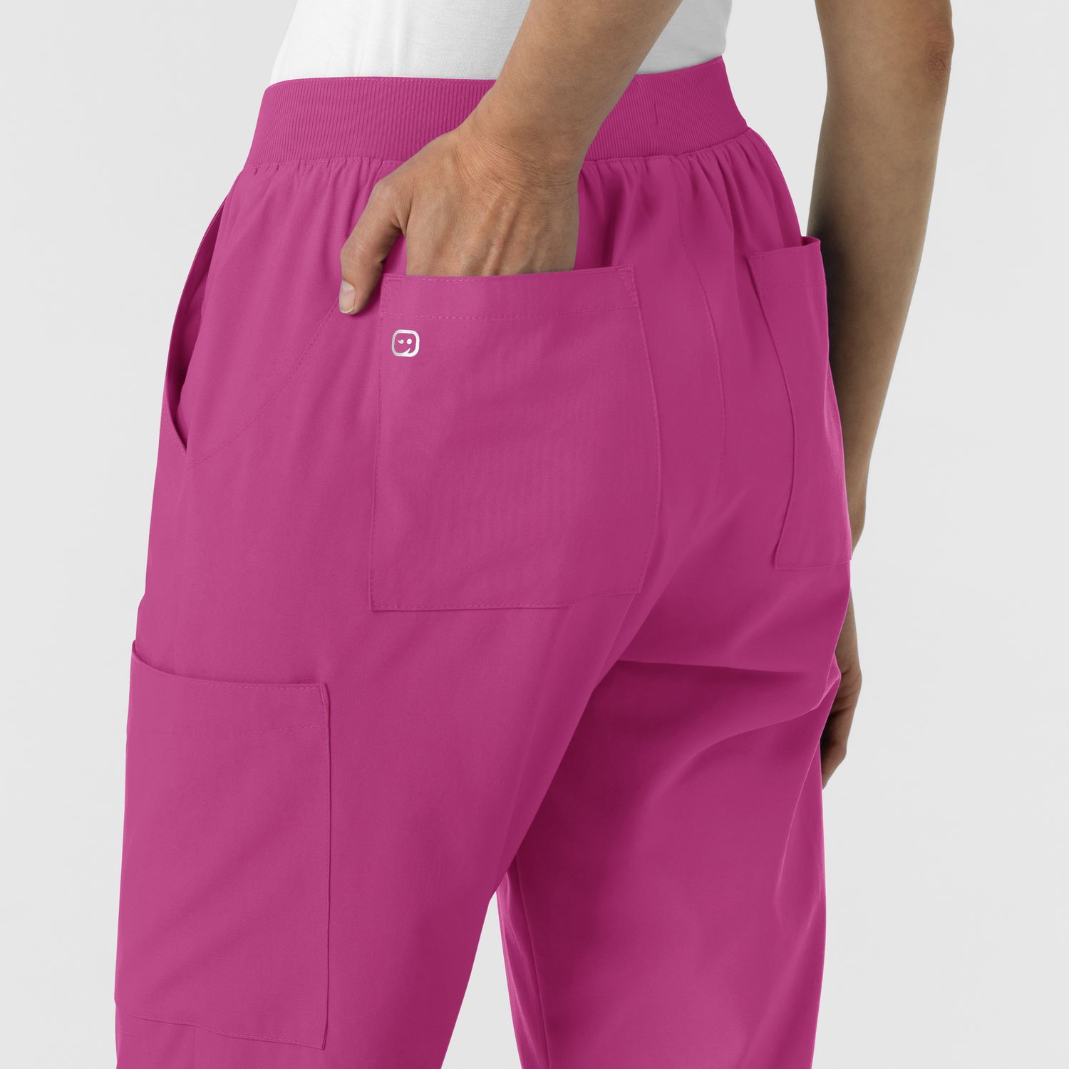 Pantalone donna 5145 cargo raspberry
