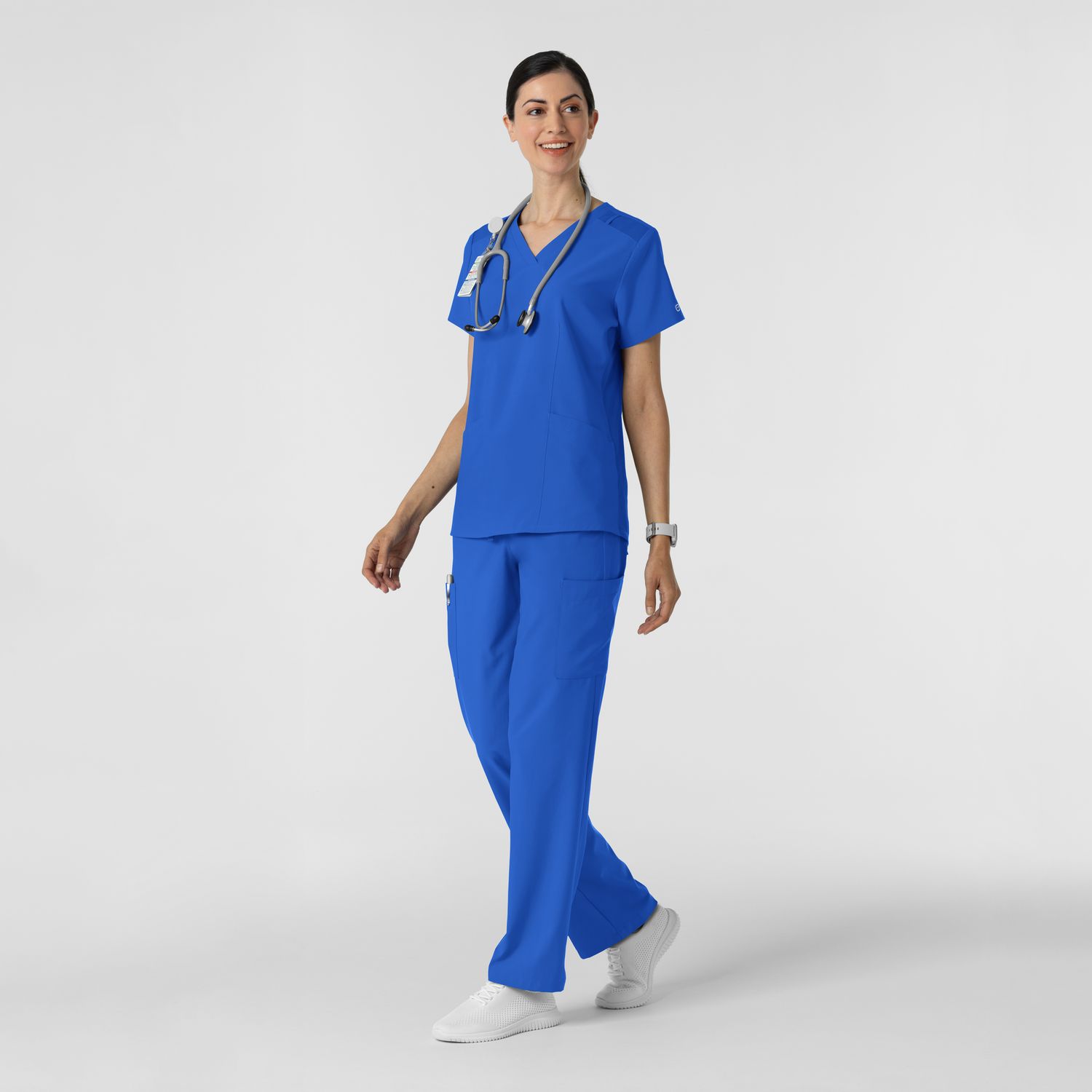 Pantalone donna 5145 cargo royal blue