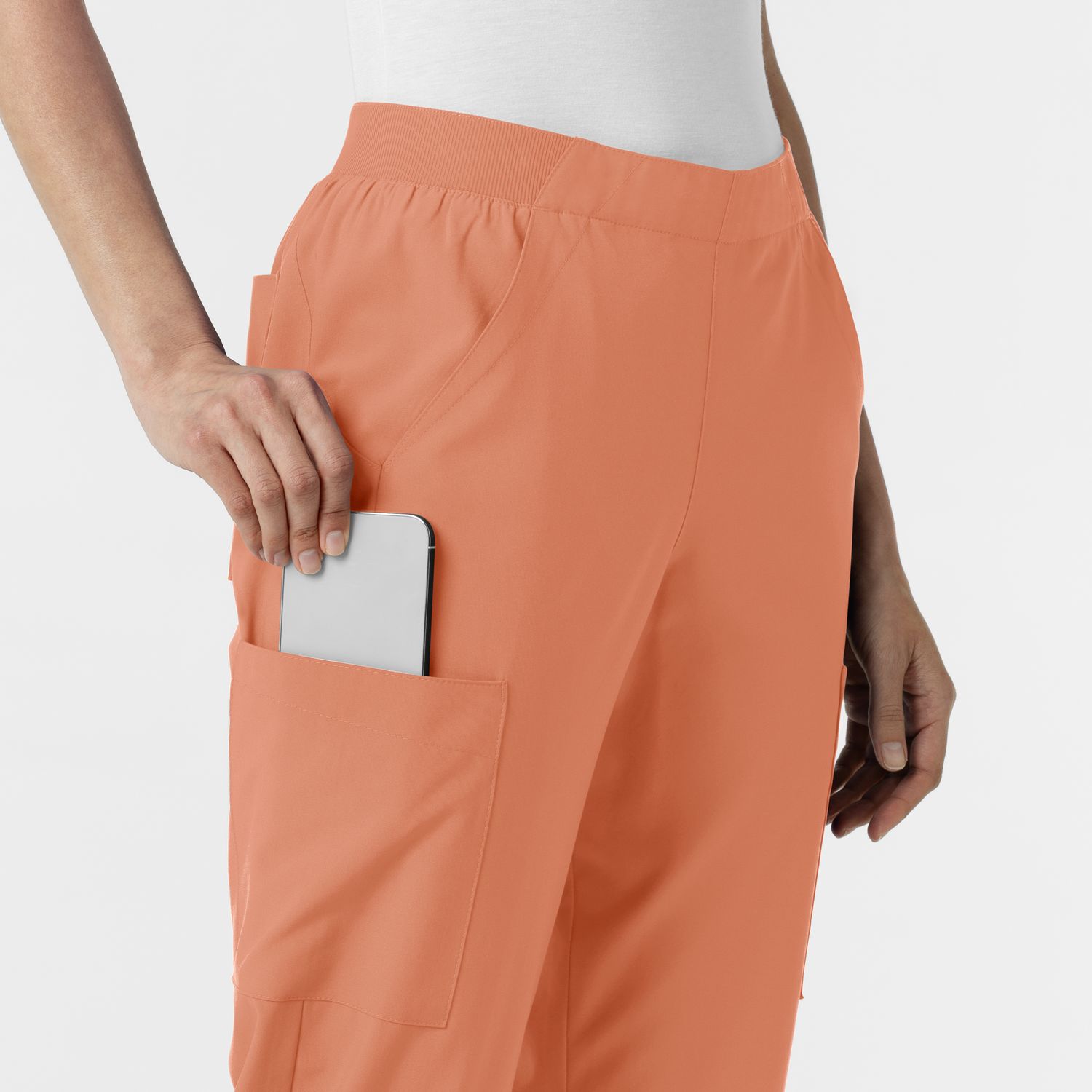 Pantalone donna 5145 cargo terracotta