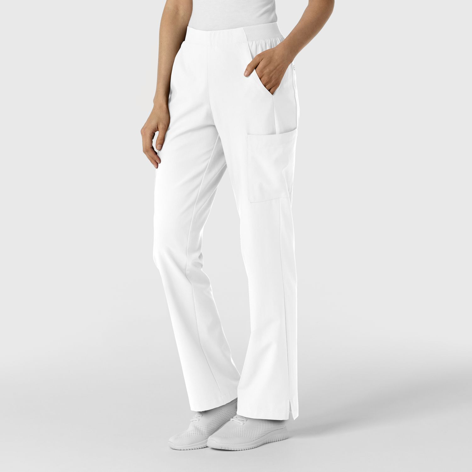 Pantalone donna 5145 cargo white