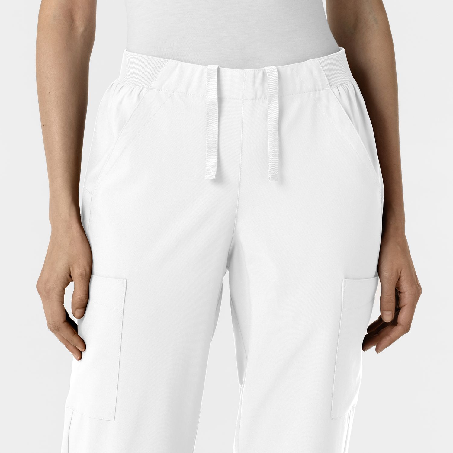 Pantalone donna 5145 cargo white