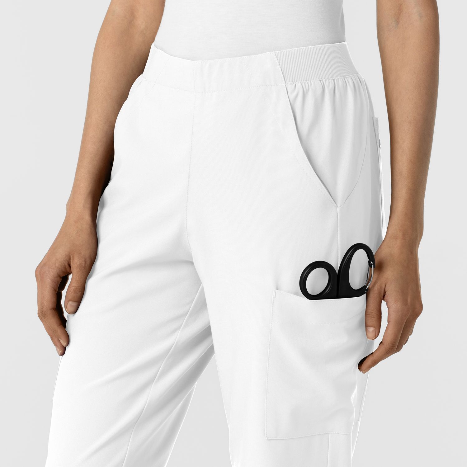 Pantalone donna 5145 cargo white
