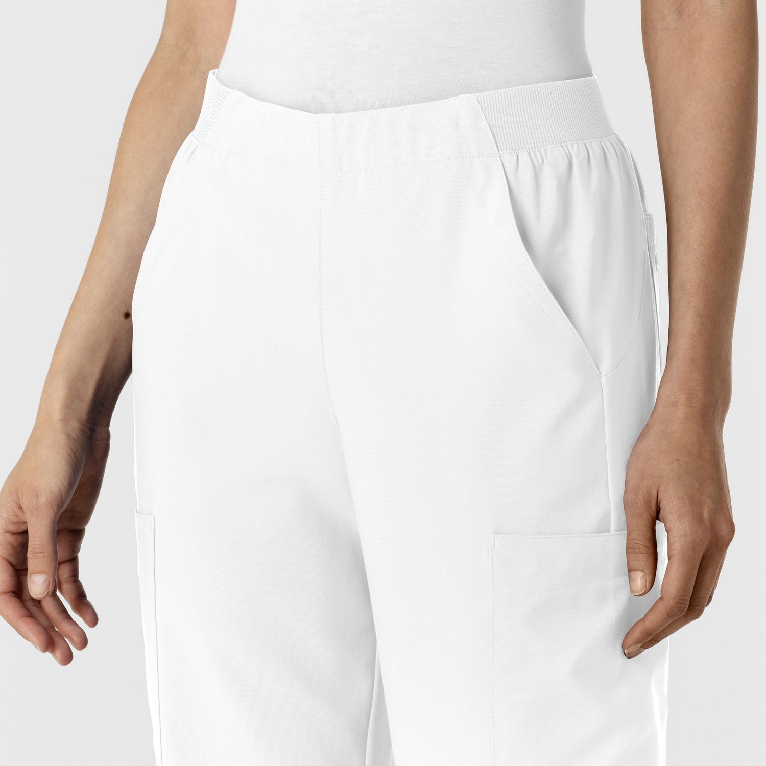 Pantalone donna 5145 cargo white