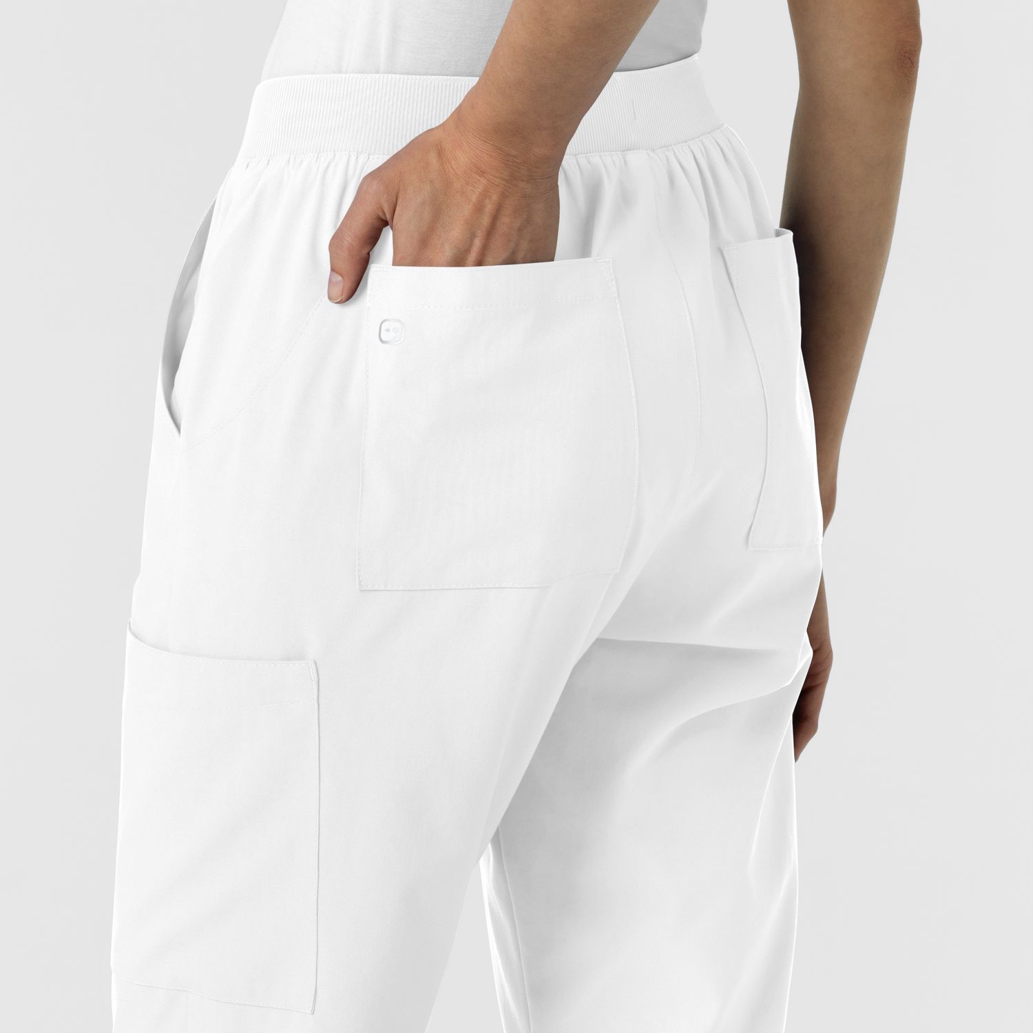 Pantalone donna 5145 cargo white