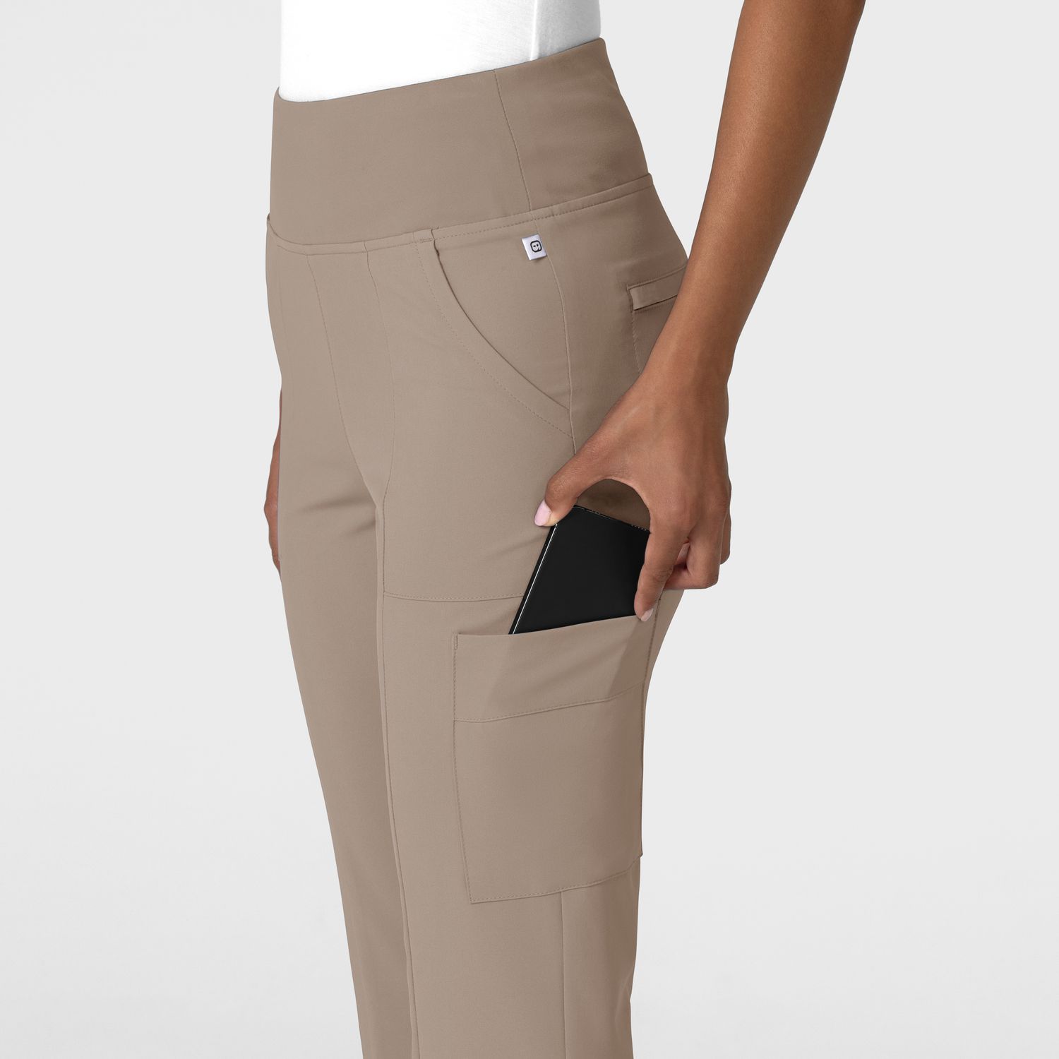 Pantalone donna 5534 cargo svasato haze
