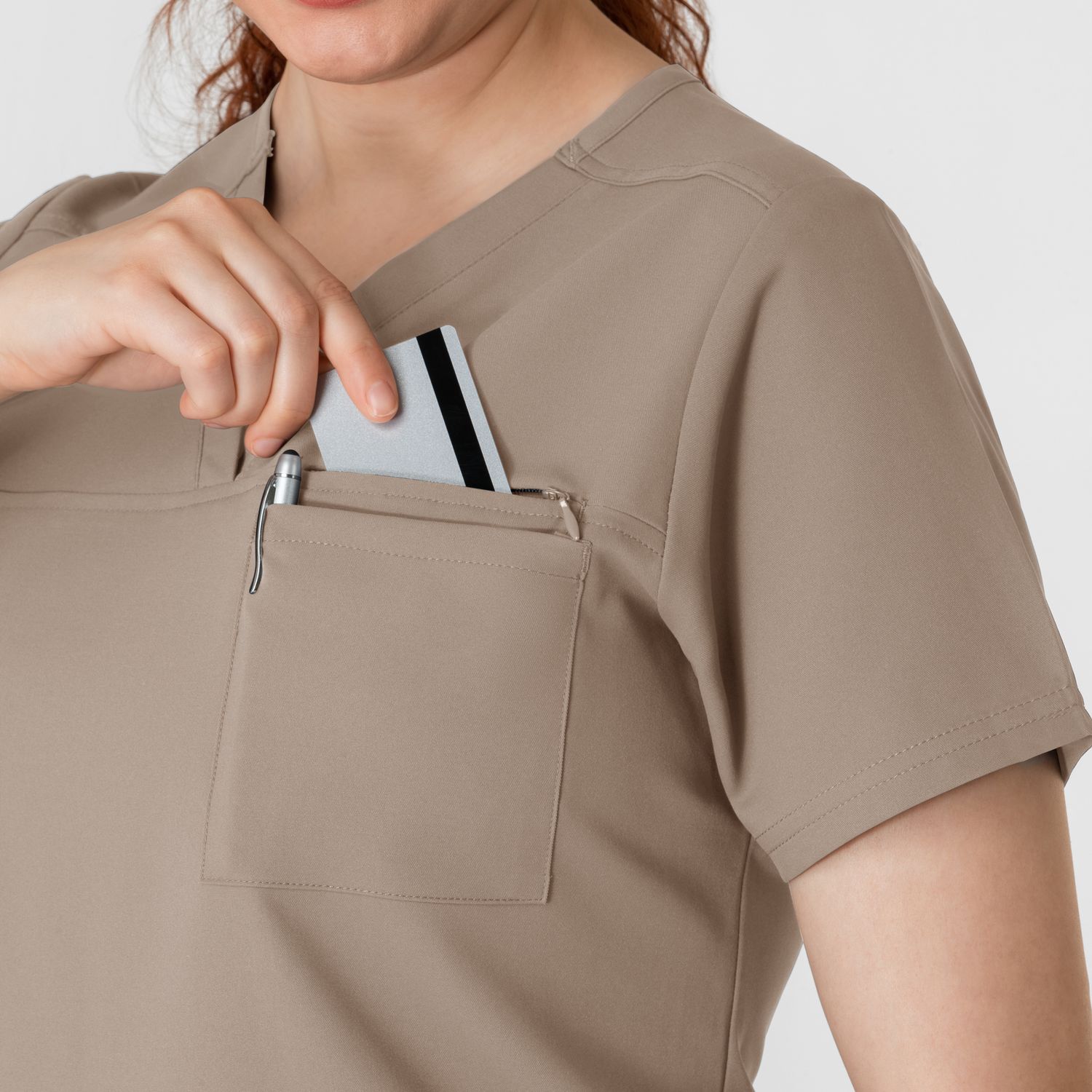 Casacca donna 6222 scollo a V haze