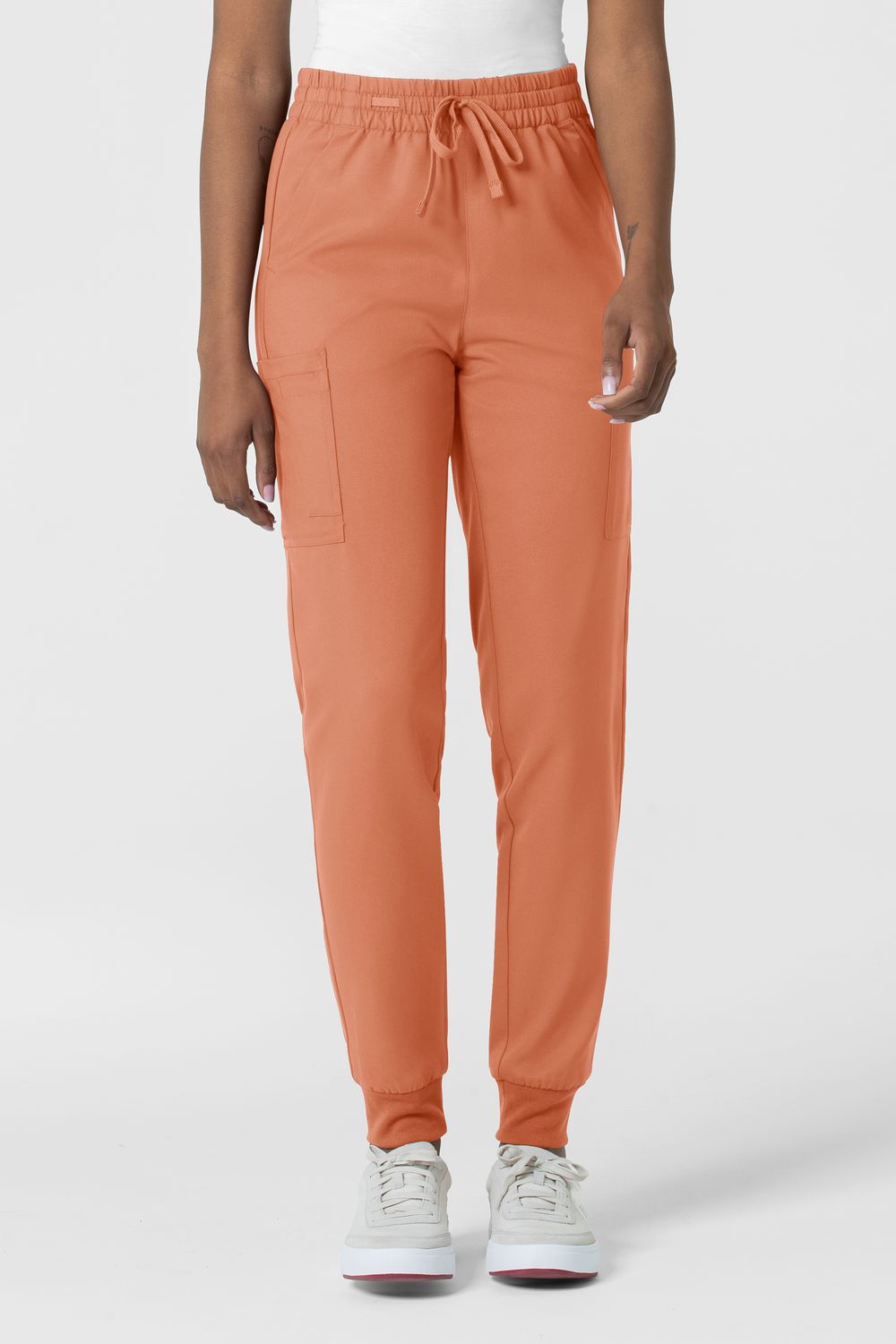 Pantalone donna 5122 jogger terracotta