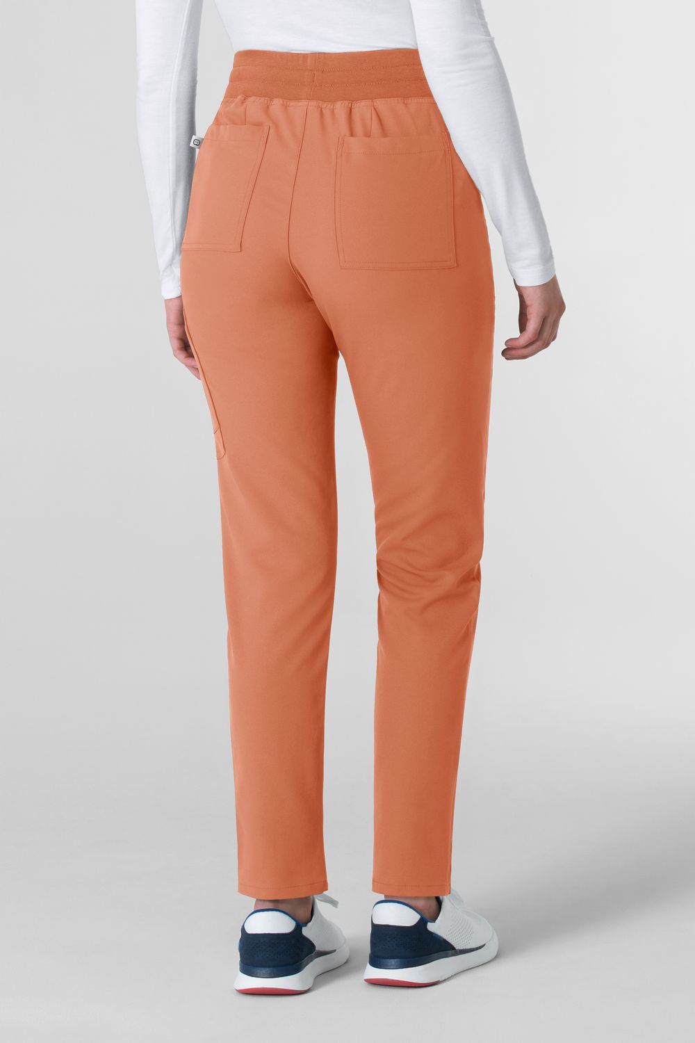 Pantalone donna 5222 slim terracotta