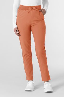Pantalone donna 5222 slim terracotta
