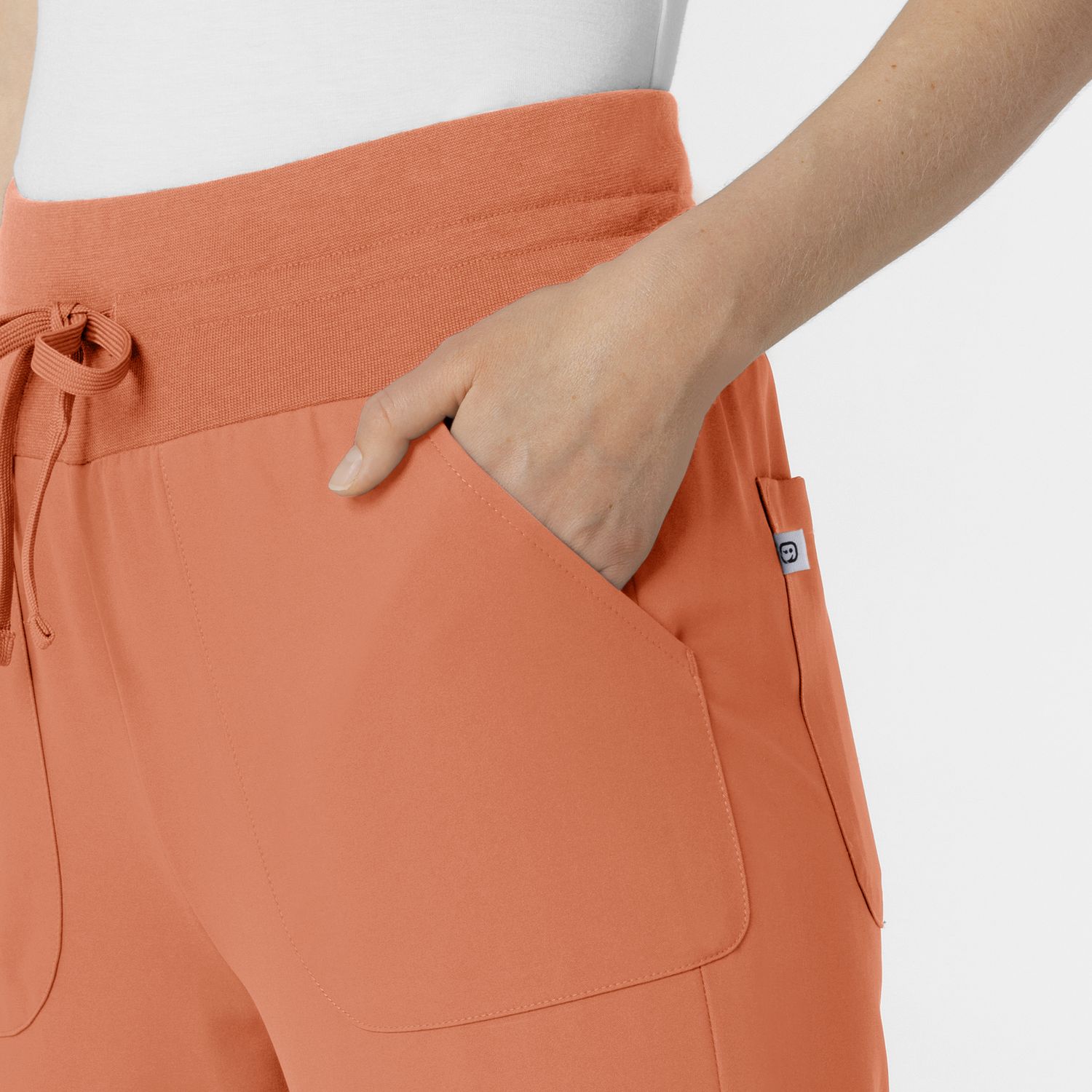Pantalone donna 5522 jogger terracotta