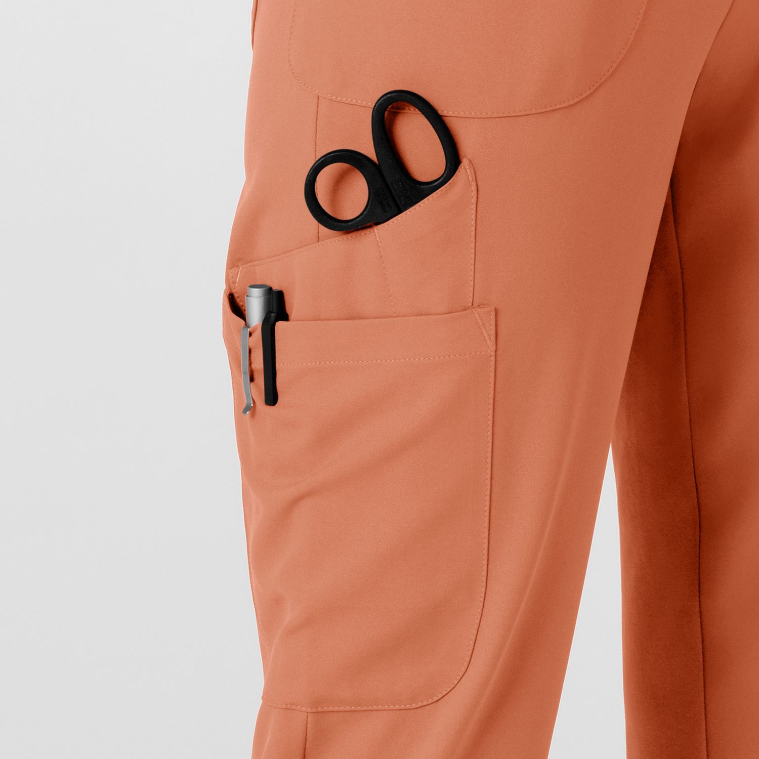 Pantalone donna 5522 jogger terracotta