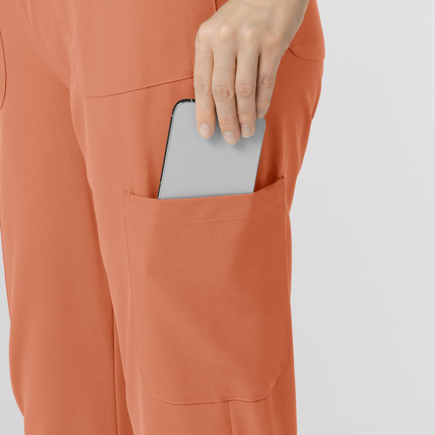 Pantalone donna 5522 jogger terracotta