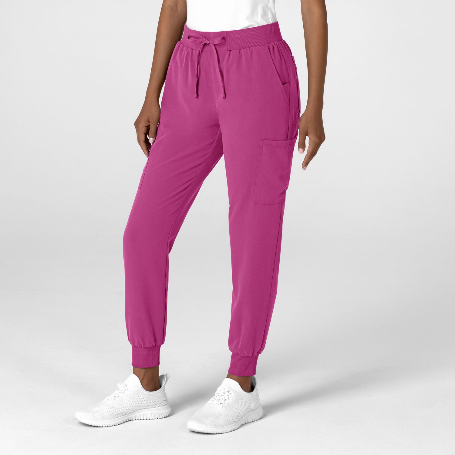 Pantalone donna 5132 jogger raspberry