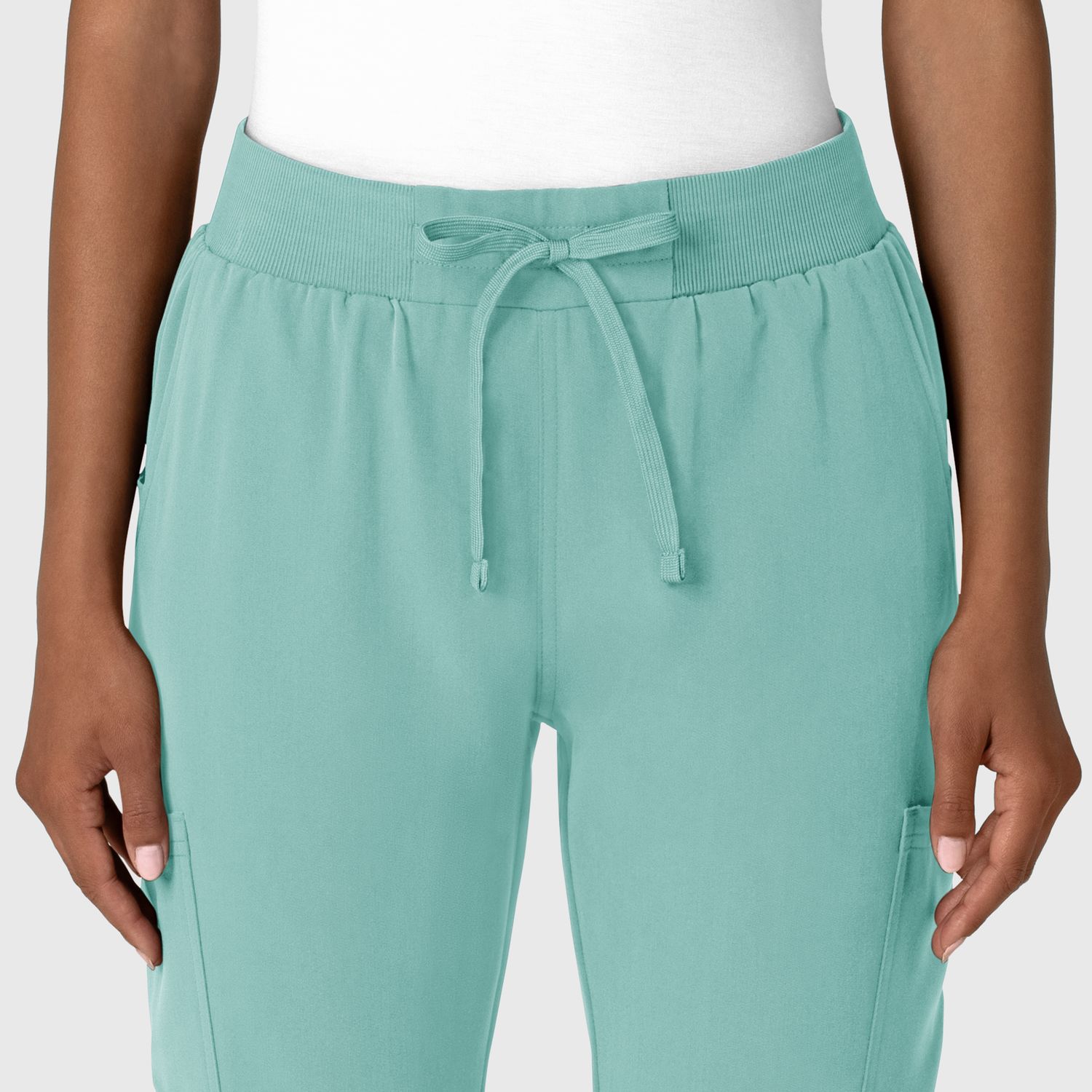 Pantalone donna 5132 jogger turquoise
