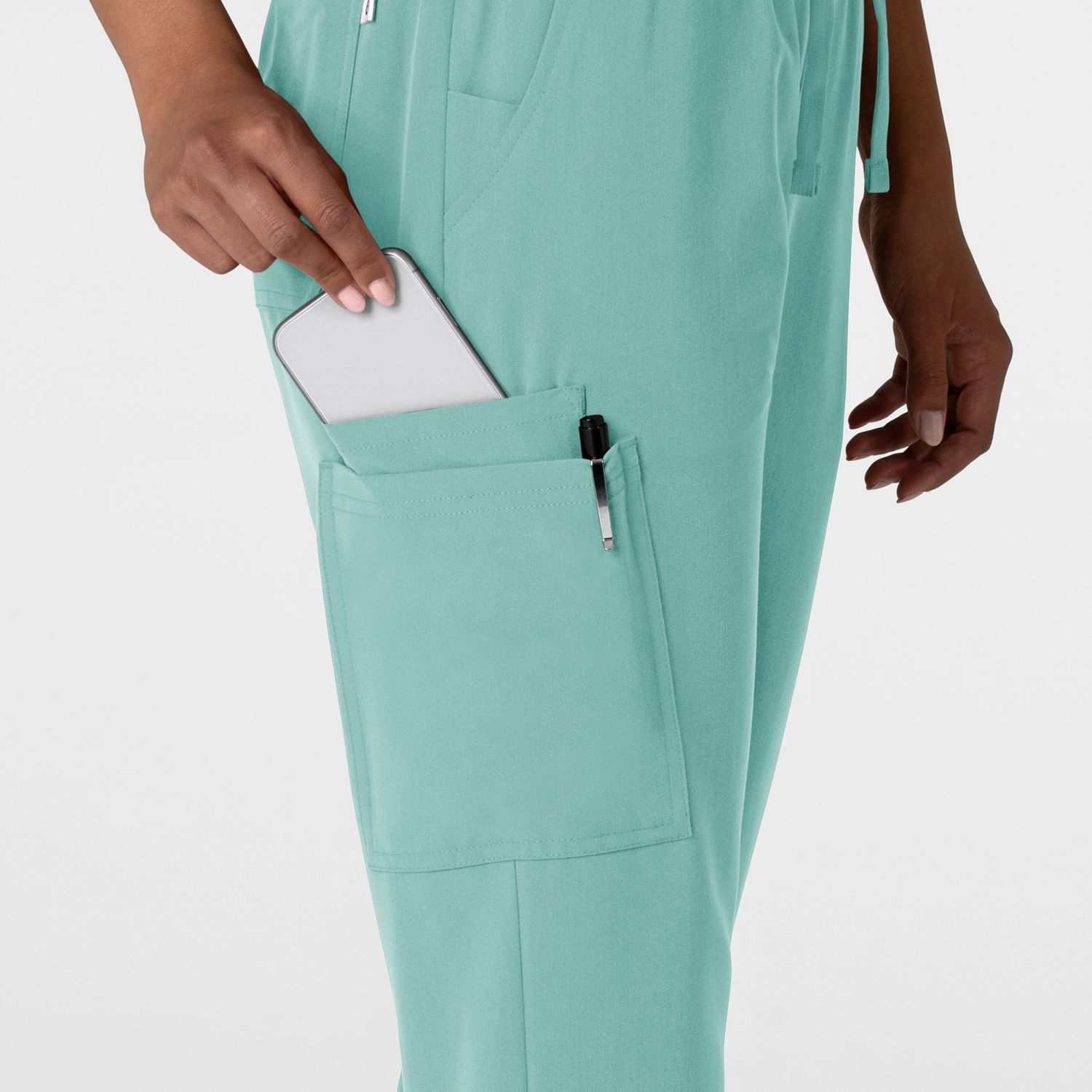 Pantalone donna 5132 jogger turquoise