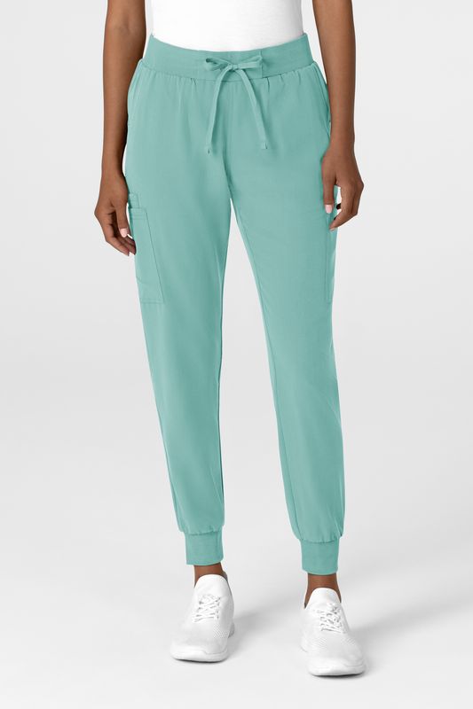 Pantalone donna 5132 jogger turquoise