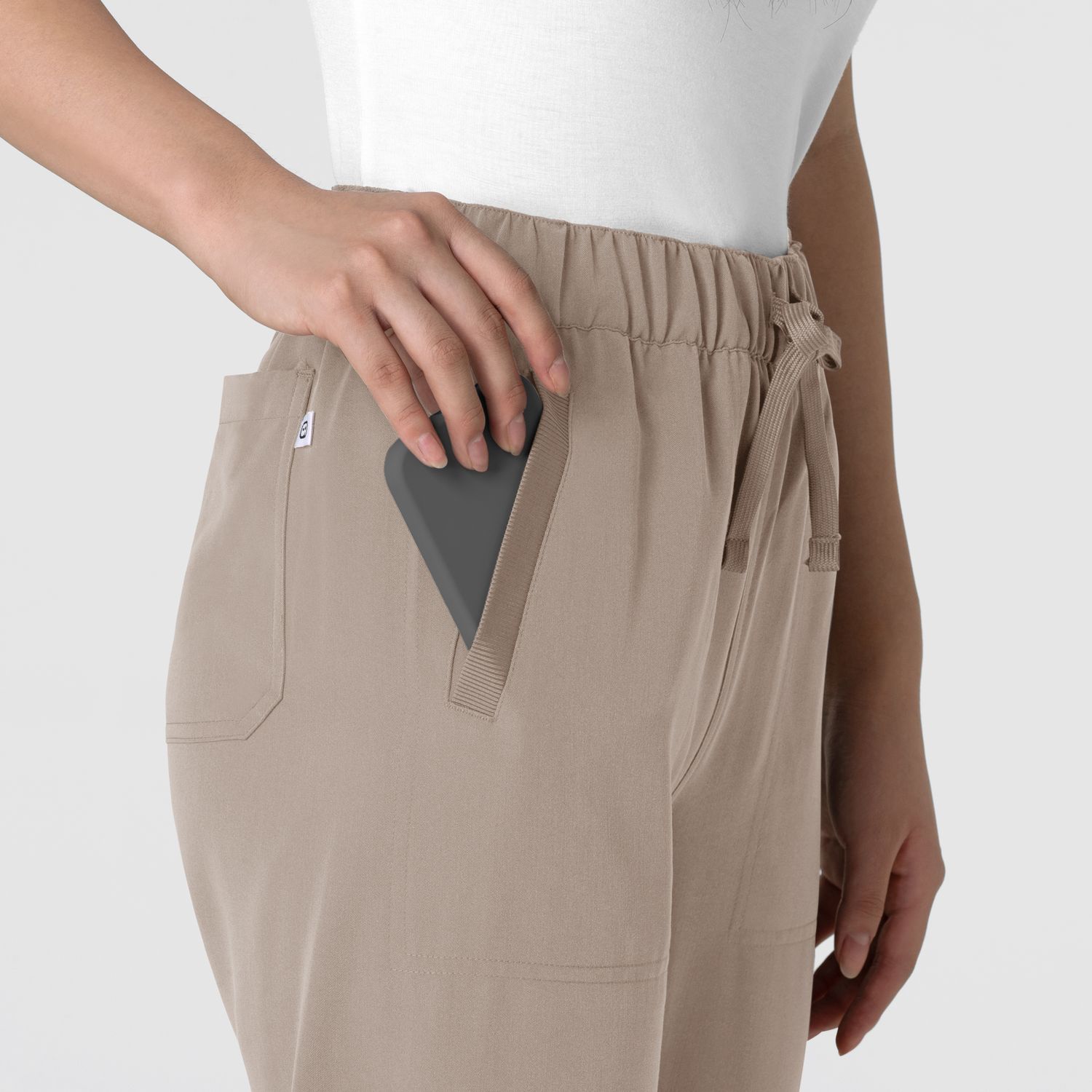 Pantalone donna 5232 con orlo allungato haze