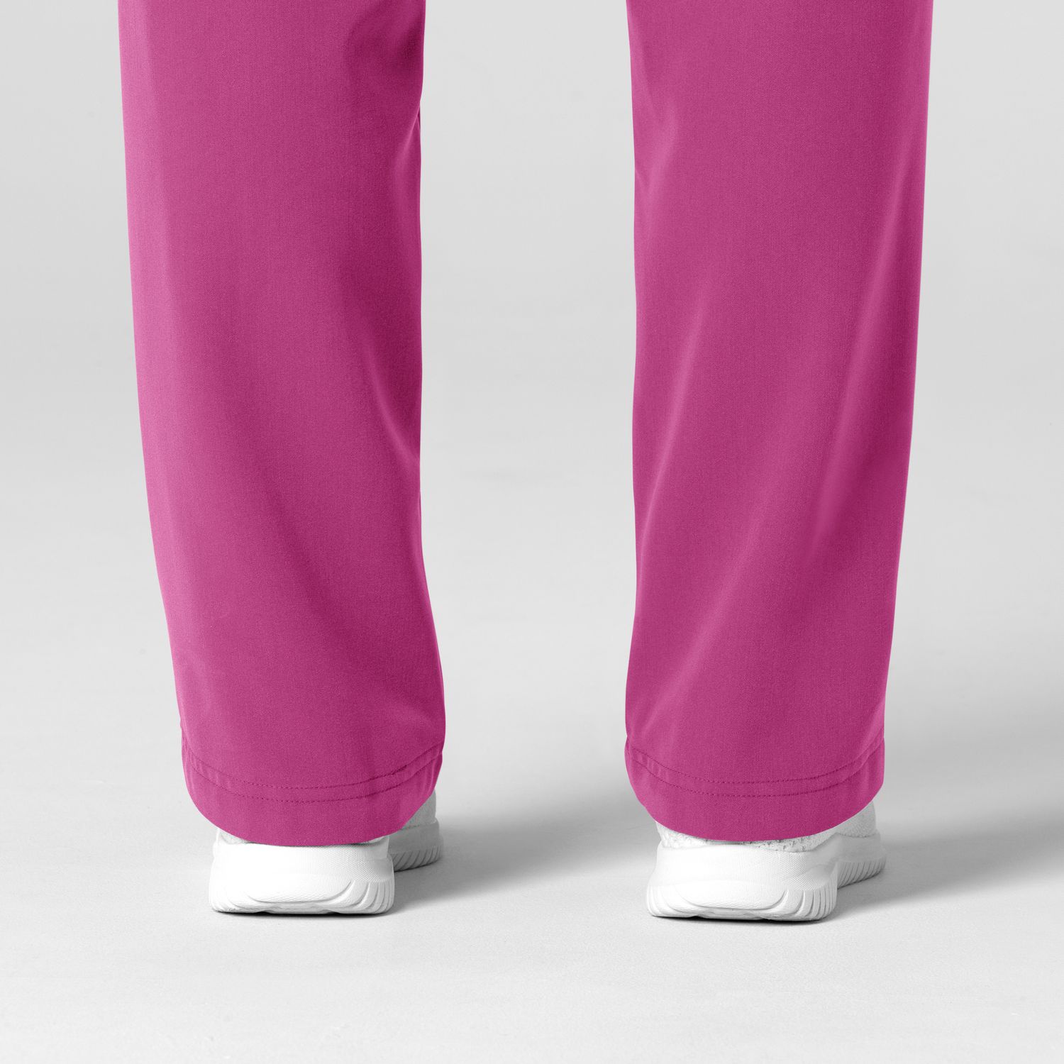 Pantalone donna 5232 con orlo allungato raspberry