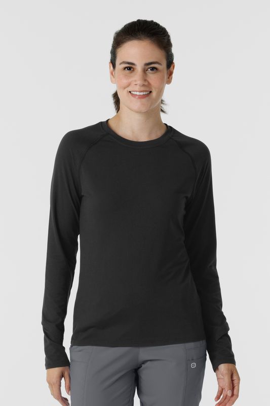 Maglia Setosa manica lunga con finestra black