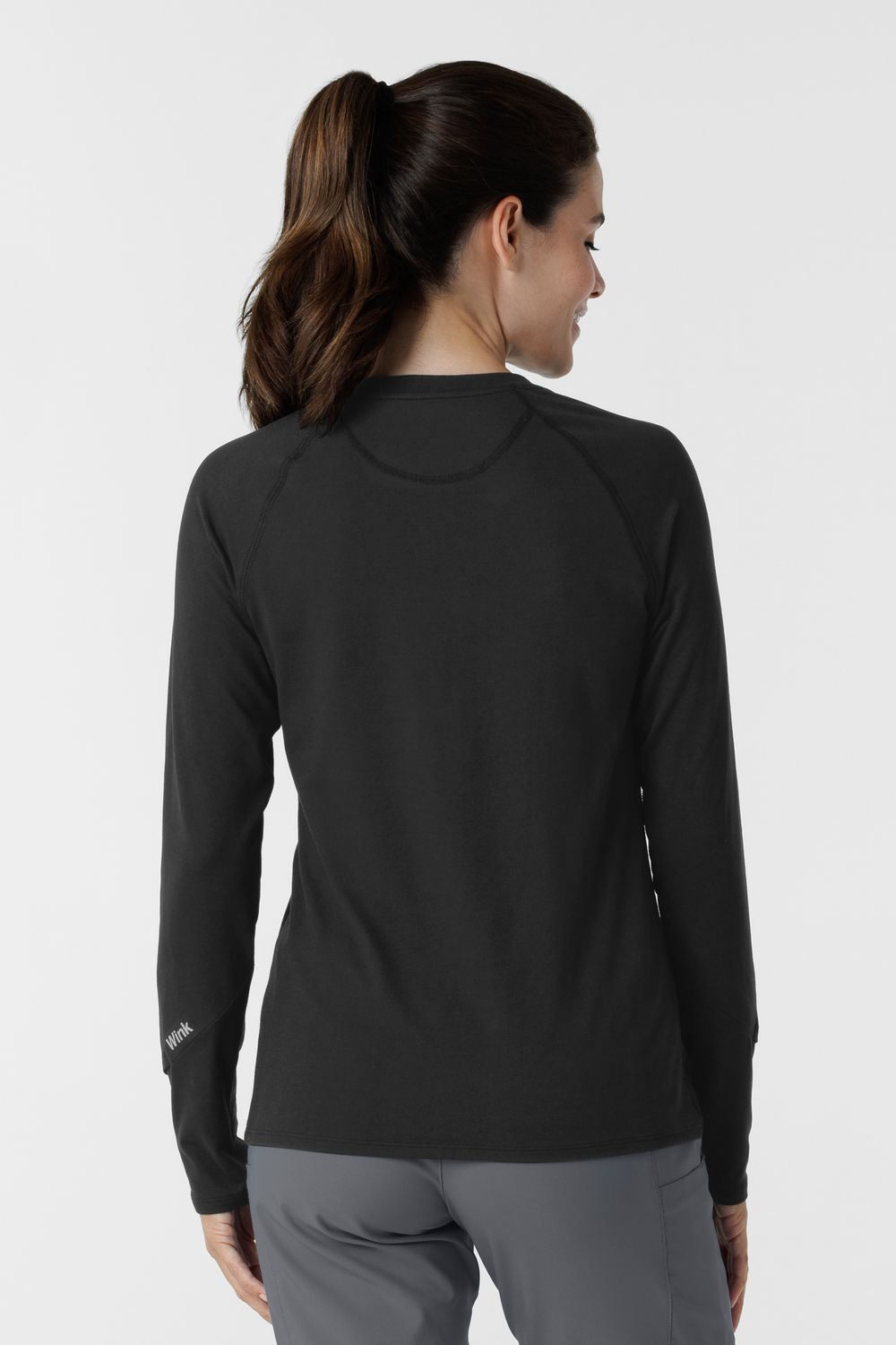 Maglia Setosa manica lunga con finestra black