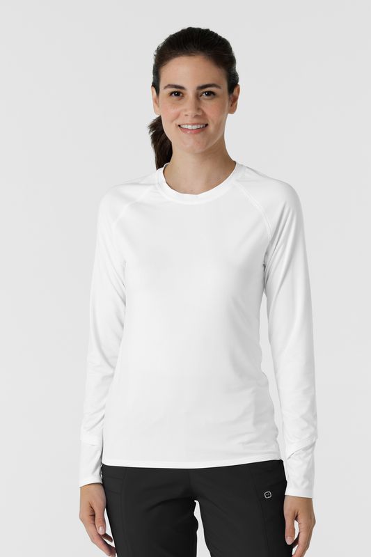 Maglia Setosa manica lunga con finestra white