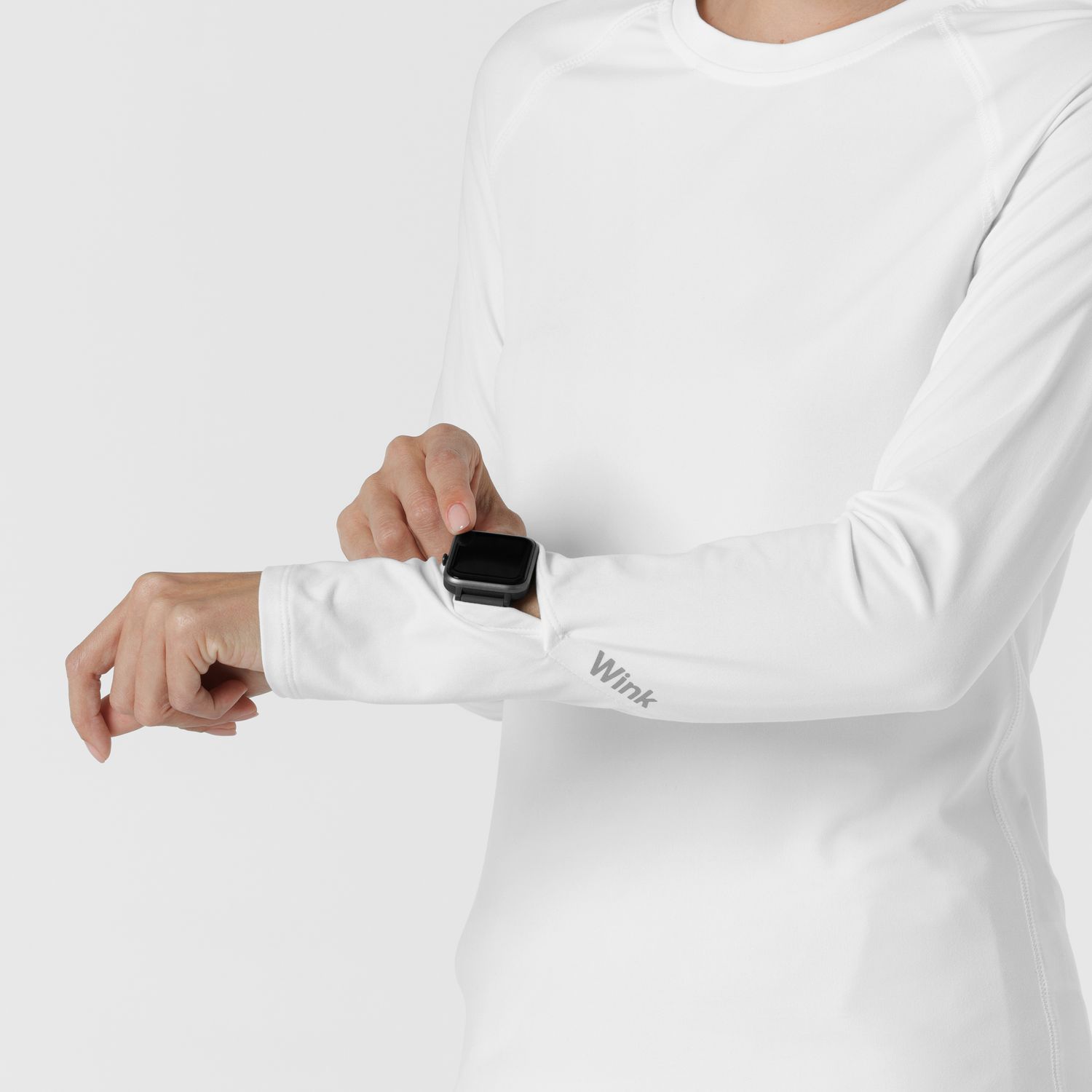 Maglia Setosa manica lunga con finestra white