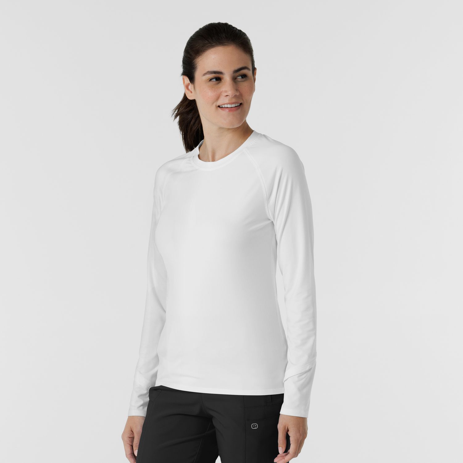 Maglia Setosa manica lunga con finestra white
