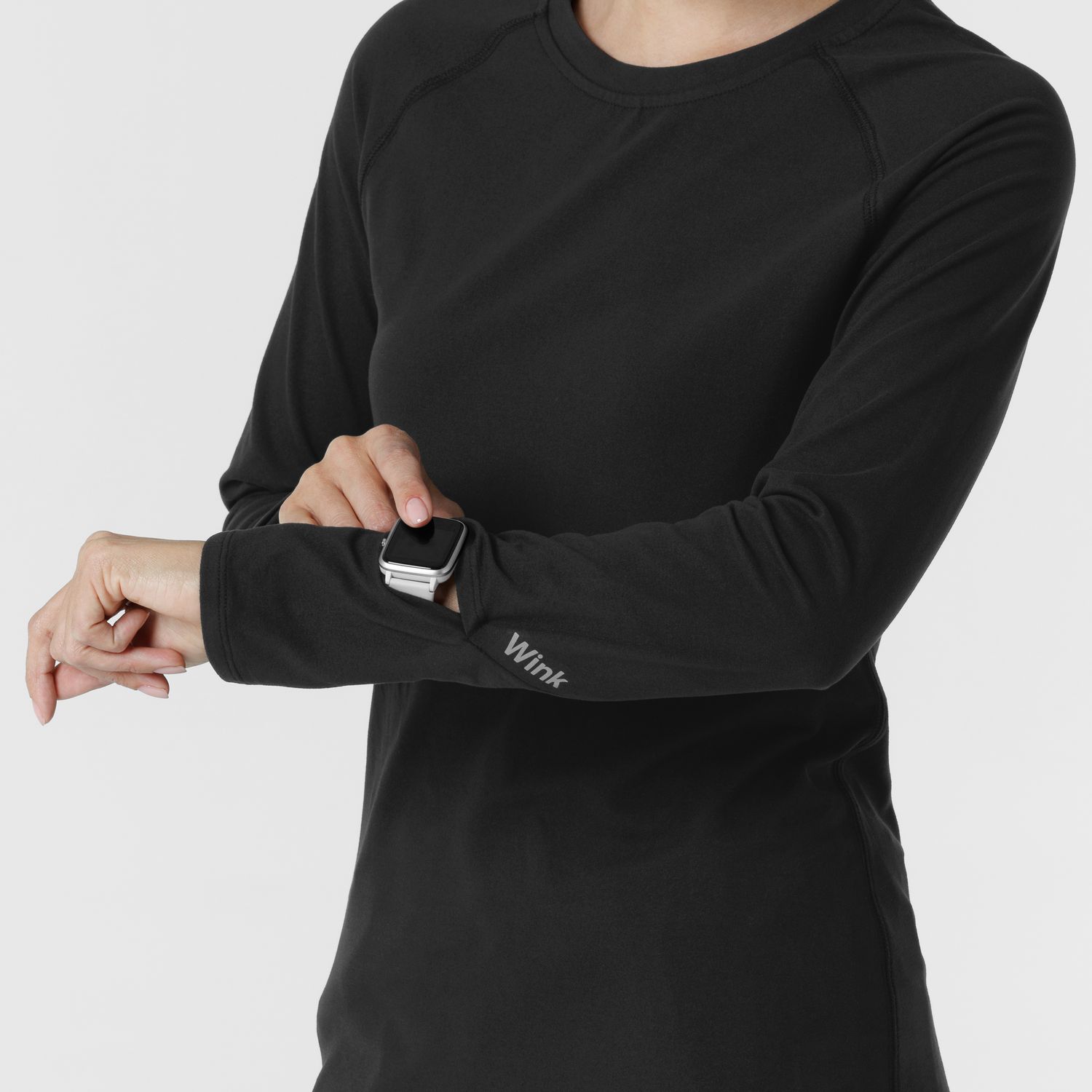 Maglia Setosa manica lunga con finestra black