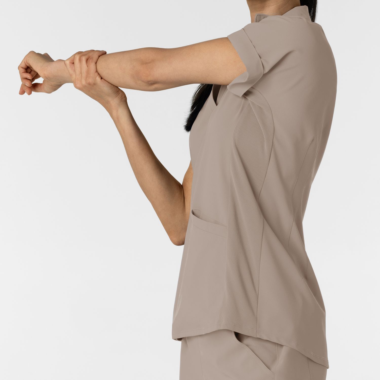 Casacca donna 6934 scollo a polo haze