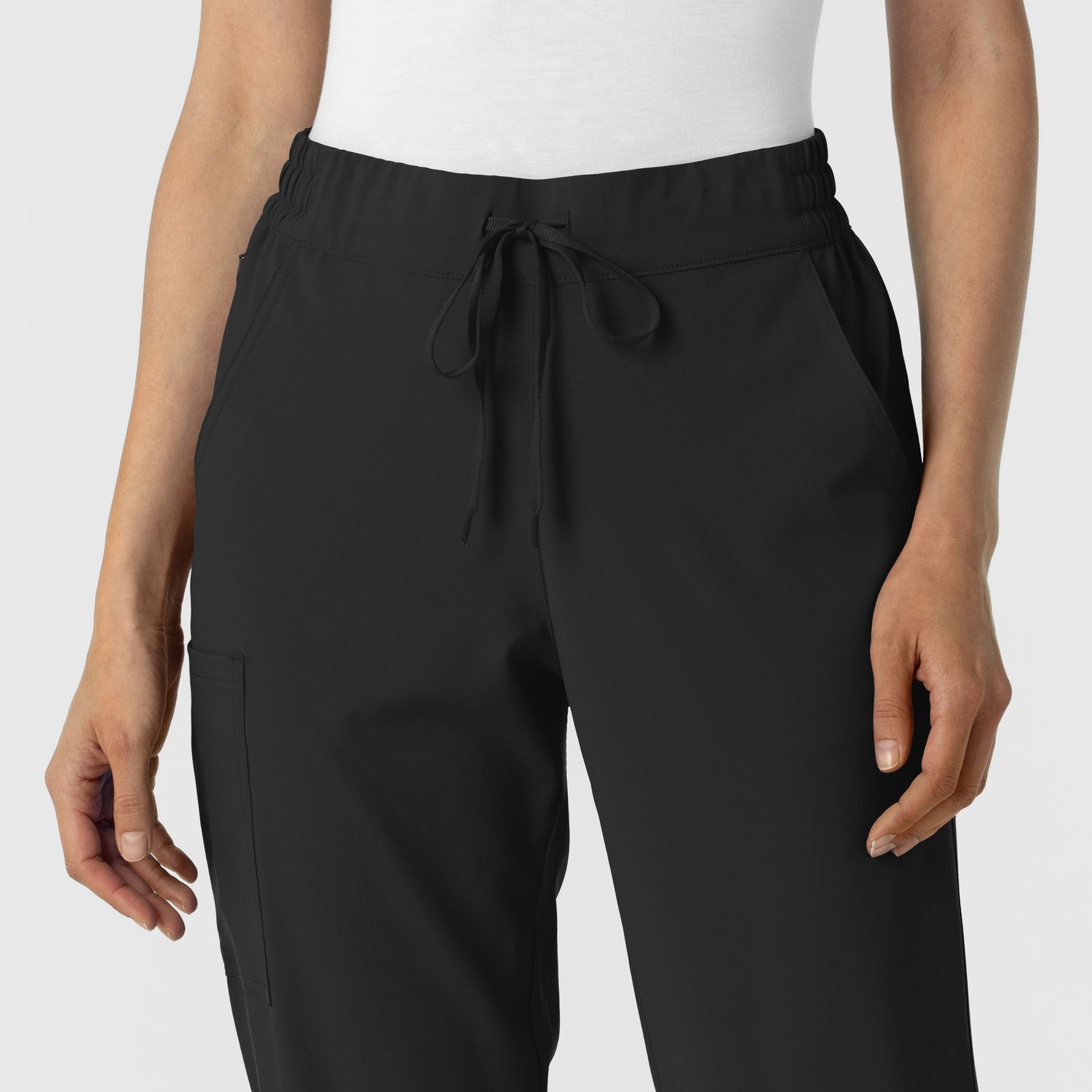 Pantalone donna 5934 cargo jogger black