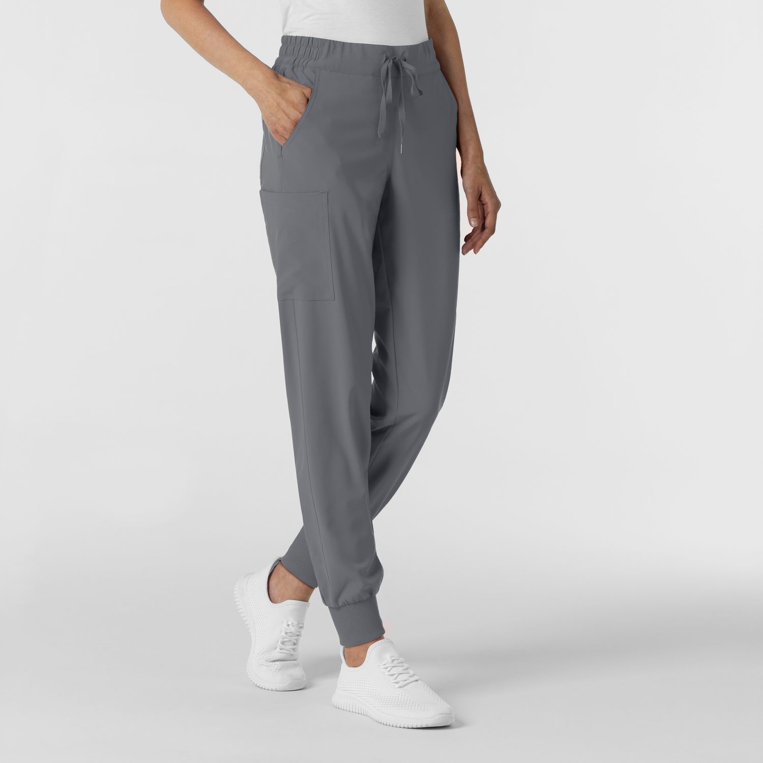 Pantalone donna 5934 cargo jogger pewter