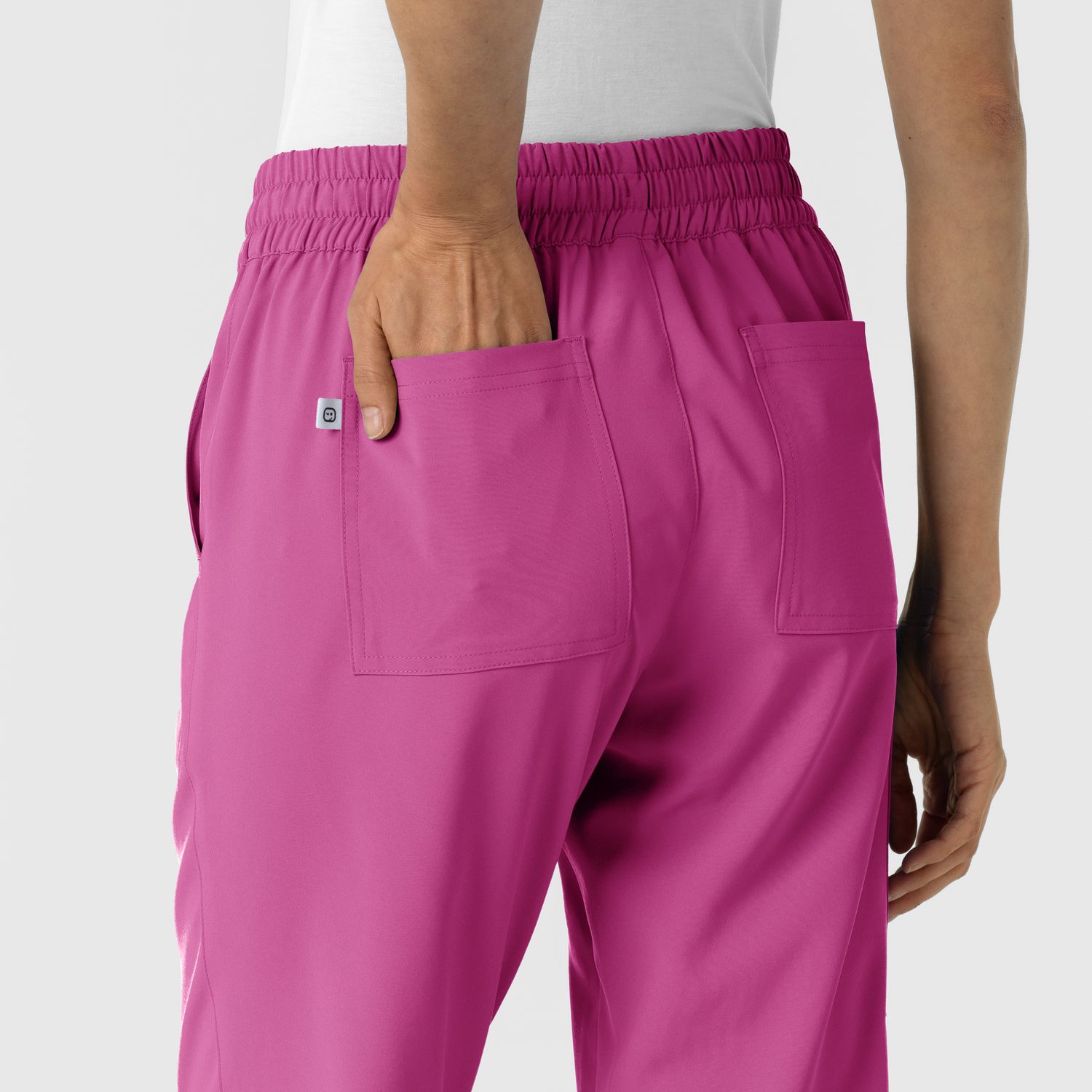Pantalone donna 5934 cargo jogger raspberry