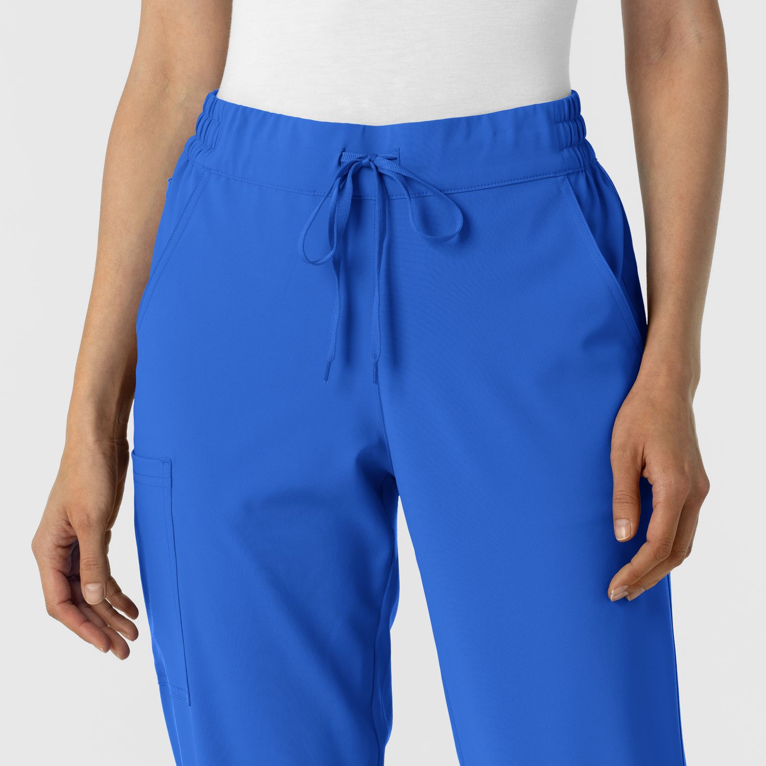Pantalone donna 5934 cargo jogger royal blue