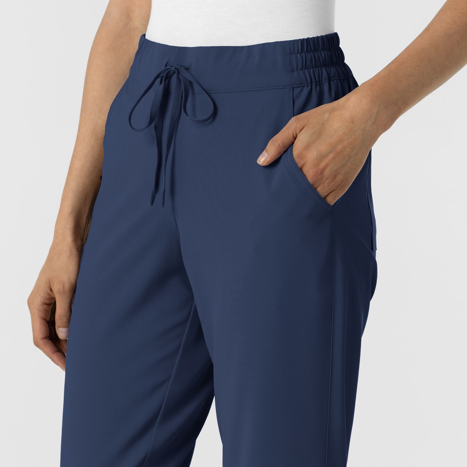 Pantalone donna 5934 cargo jogger navy blue