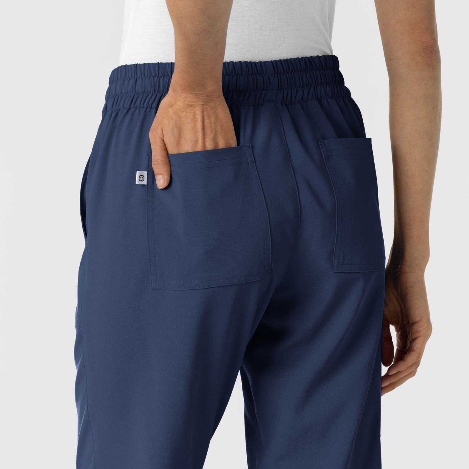 Pantalone donna 5934 cargo jogger navy blue