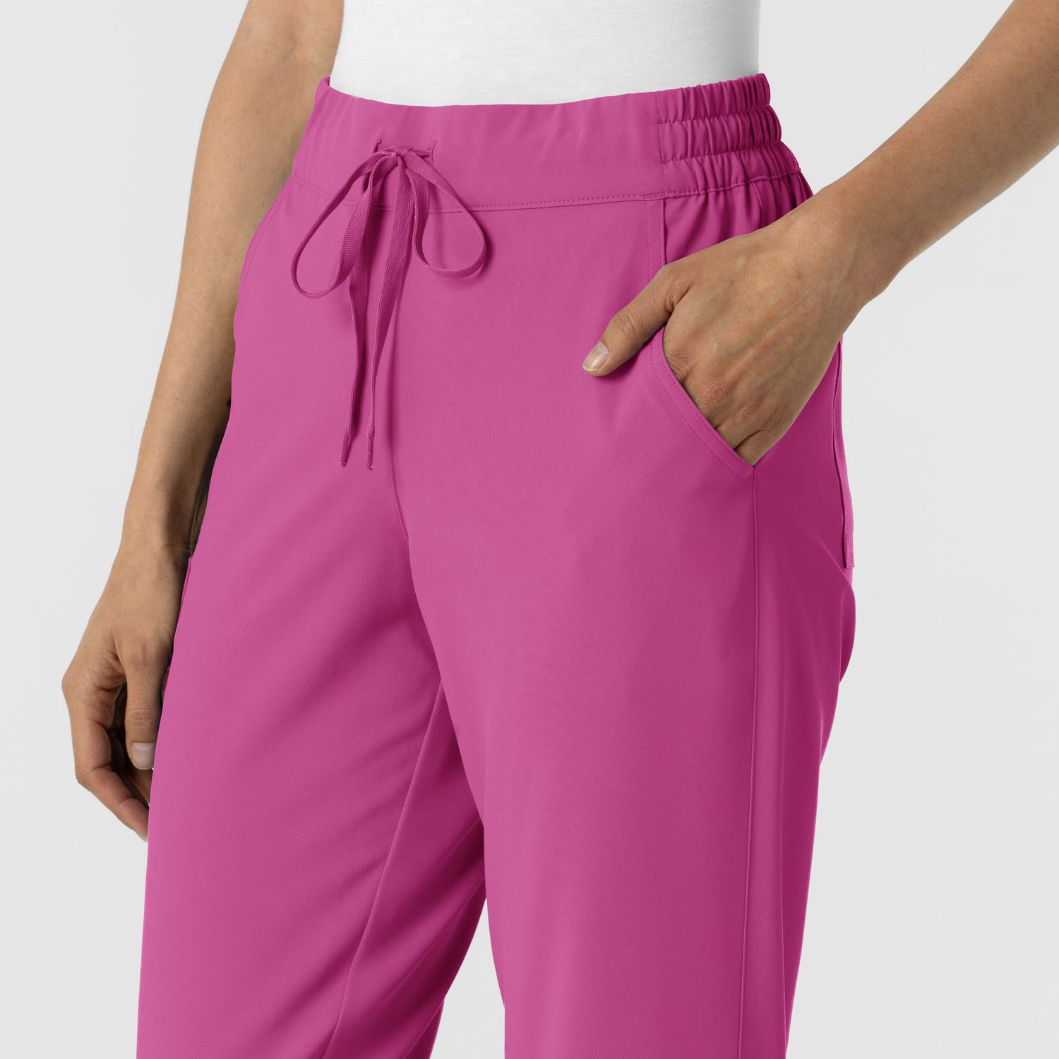 Pantalone donna 5934 cargo jogger raspberry