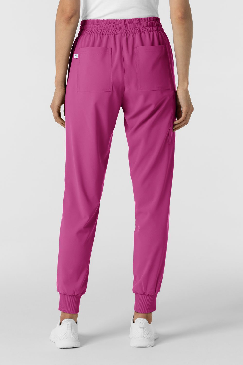 Pantalone donna 5934 cargo jogger raspberry