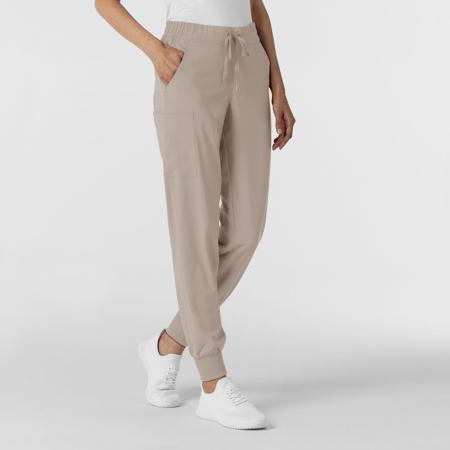 Pantalone donna 5934 cargo jogger haze