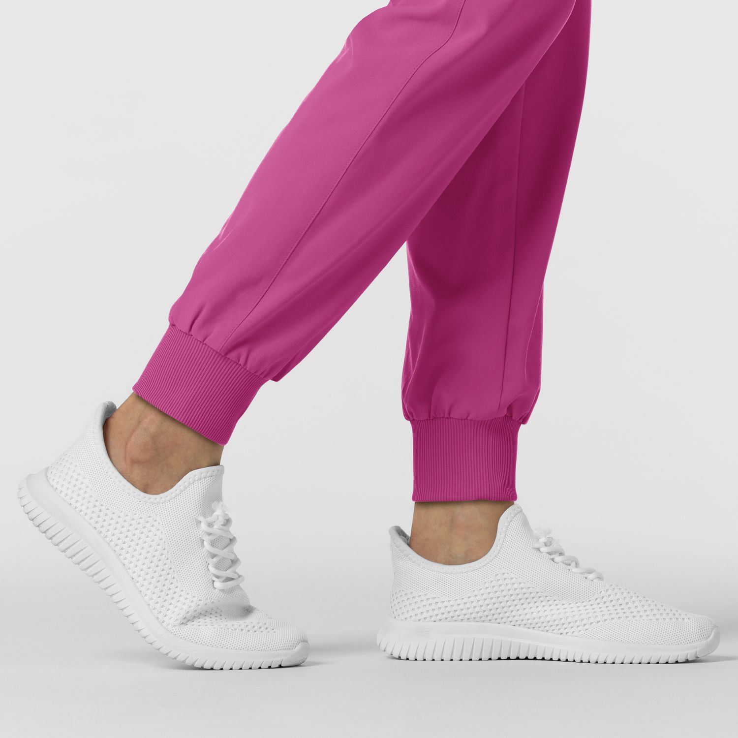 Pantalone donna 5934 cargo jogger raspberry