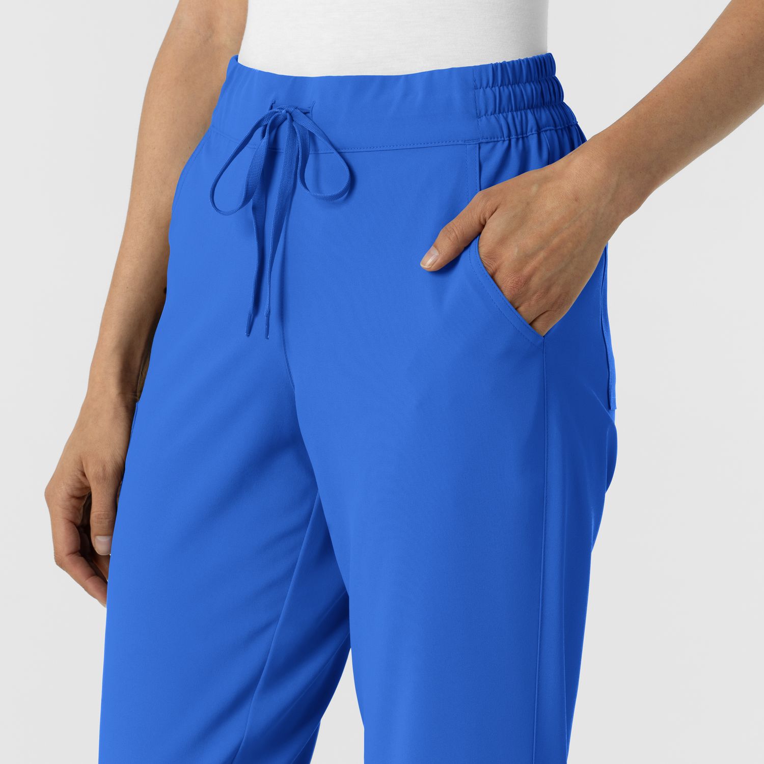 Pantalone donna 5934 cargo jogger royal blue