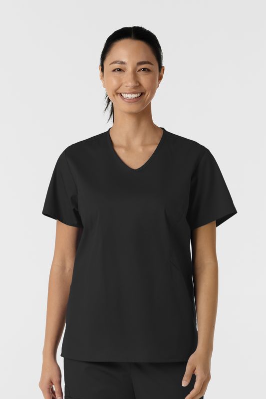 Casacca donna 106 scollo a V black