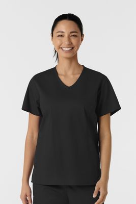 Casacca donna 106 scollo a V black