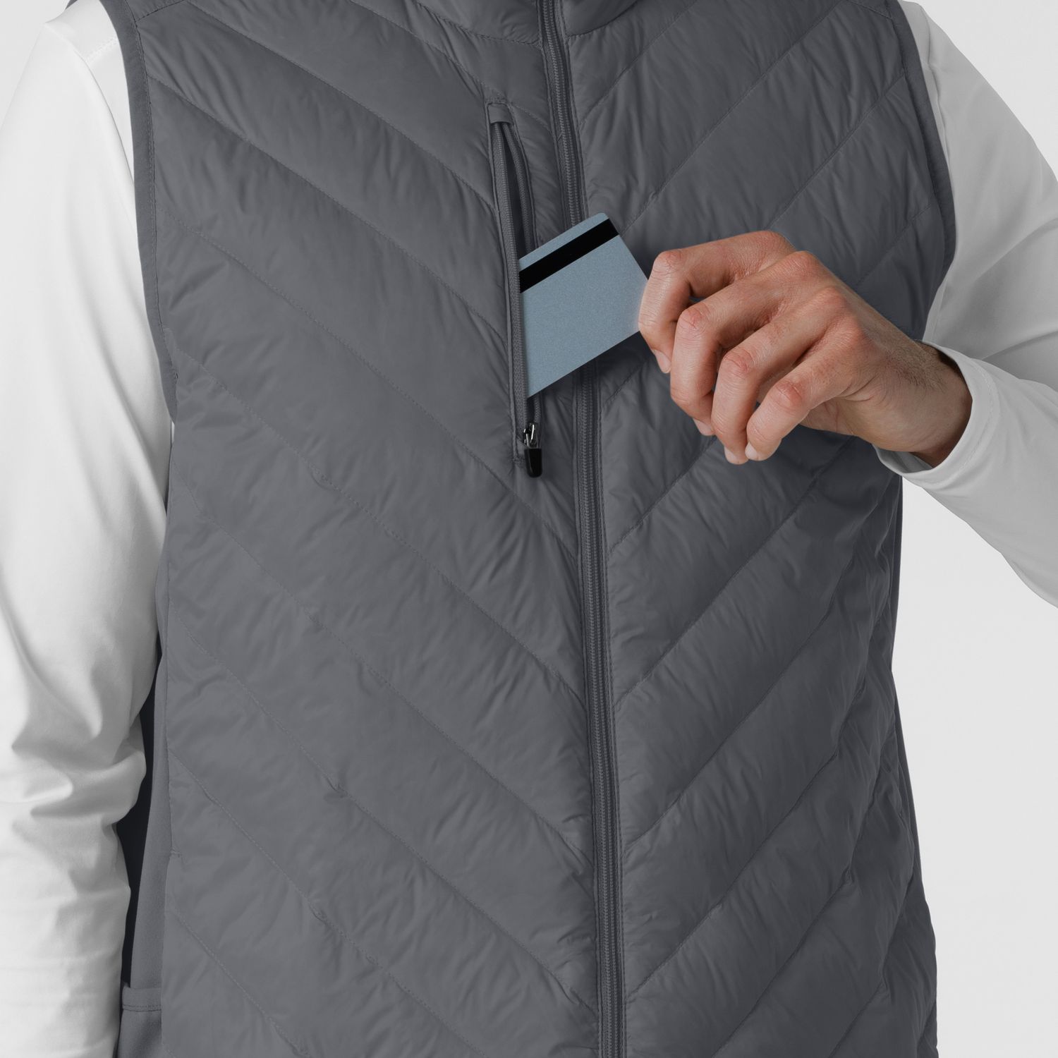 Smanicato uomo 8377 pewter
