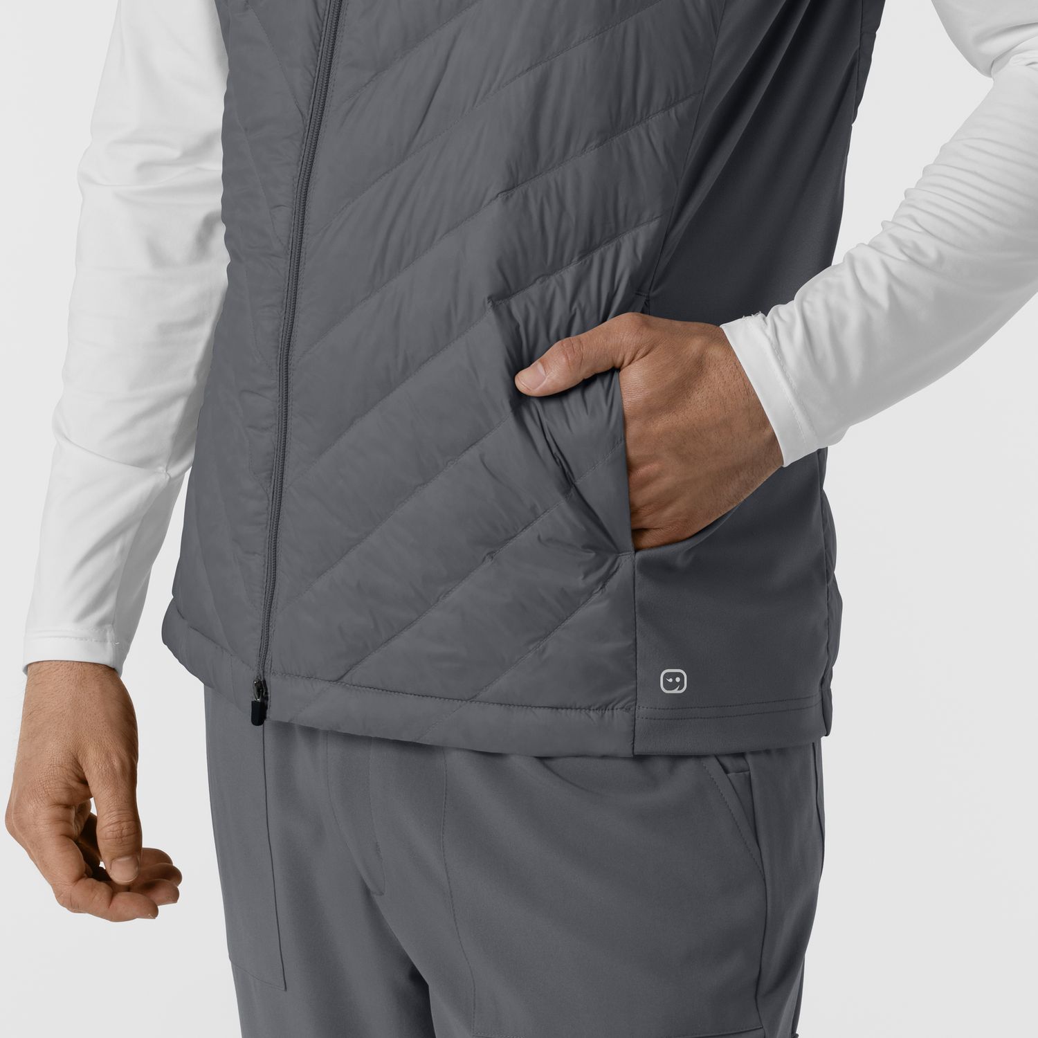 Smanicato uomo 8377 pewter
