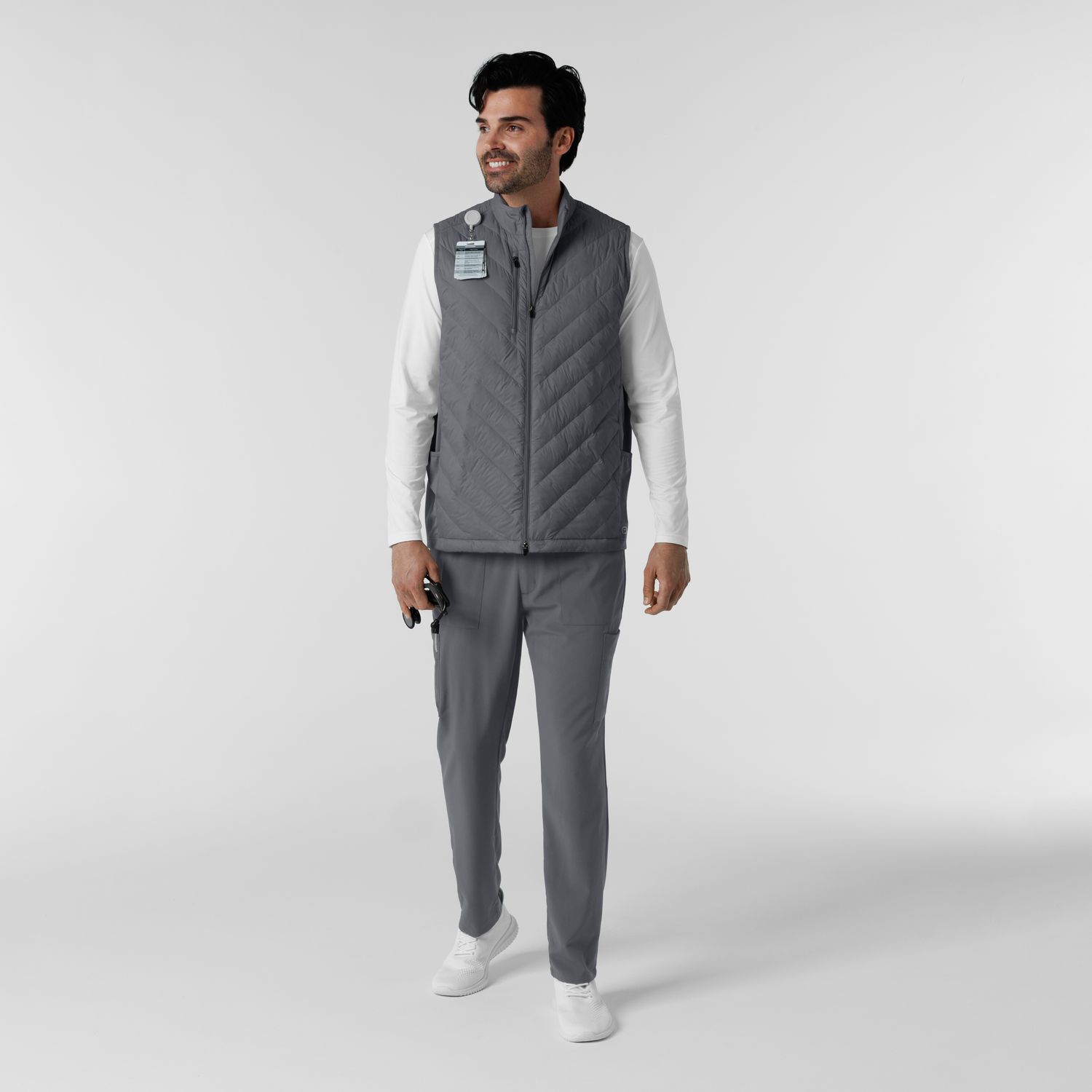 Smanicato uomo 8377 pewter