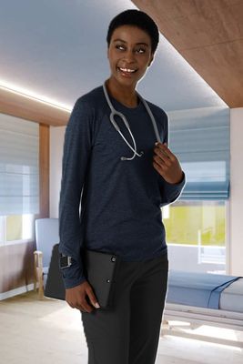 Pewter Heather Look - Grigio scuro jeansato